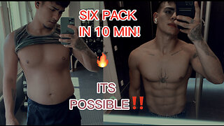 How To Get Six Pack In 10 MINUTES