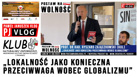 Prof. dr hab. Ryszard Zajączkowski: „Lokalność jako konieczna przeciwwaga wobec globalizmu”