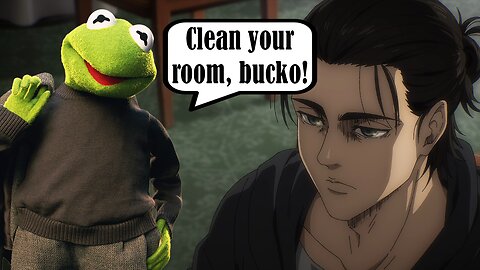 Snippet: Professor Kermit Explains Attack on Titan (Spoilers)