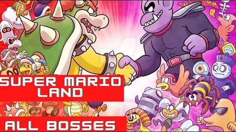 Super Mario Land (Game Boy) | All Bosses