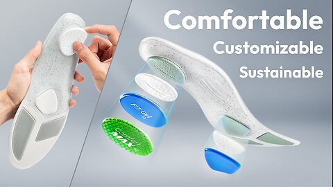 EcoDasher Insole | Customized Comfort Made Sustainably