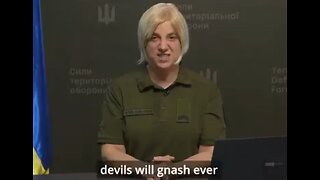 Check out the NEW Ukrainian Military TRANSGENDER spokesperson "Sarah Ashton Cirillo"