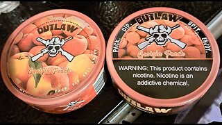 Outlaw Nicotine Free Review & Doctoring Up Part 4 (Georgia Peach)