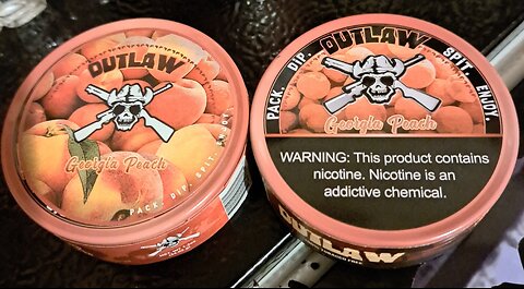 Outlaw Nicotine Free Review & Doctoring Up Part 4 (Georgia Peach)