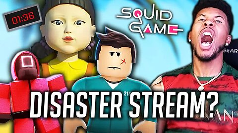 FIRST TIME PLAYING ROBLOX & STREAM SNIPED! (Squid Game) [Low Tier God Reupload]