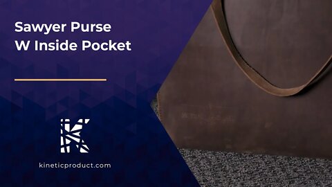 Sawyer Purse W Inside Pocket