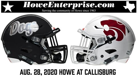Howe Bulldogs at Callisburg Wildcats, 8/28/2020