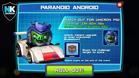 Angry Birds Transformers 2.0 - Paranoid Android - Day 6 - Featuring Menasor