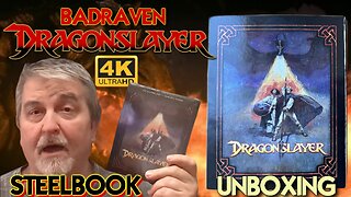 Dragonslayer 4K Steelbook Unboxing