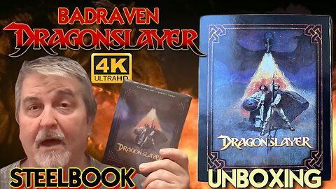 Dragonslayer 4K Steelbook Unboxing