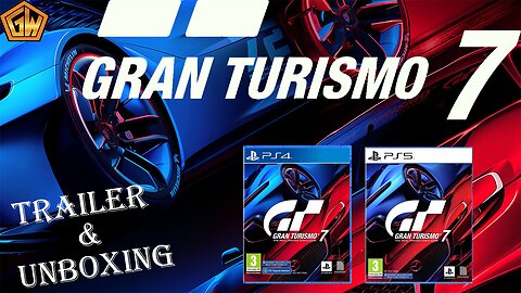 Gran Turismo 7 Trailer & Unboxing PS4/PS5 (GamesWorth)