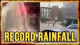 NYC FLOODS: Infrastructure Can't Handle SHOCK Rainstorm