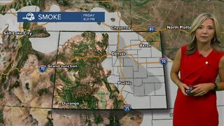 Smoke from wildfires in Canada drifting into Colorado's urban corridor