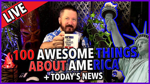 C&N 062 ☕ 100 Awesome Things About America 🇺🇸 #july4th 🔥 ☕ Today's #News