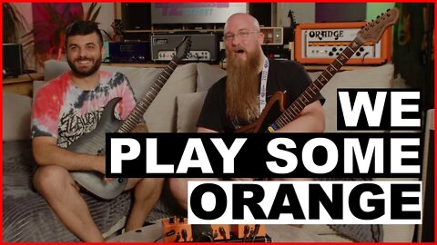 Orange Vintage-Style Pedals w/ @Andrew Baena @EytschPi42 #42gsfour