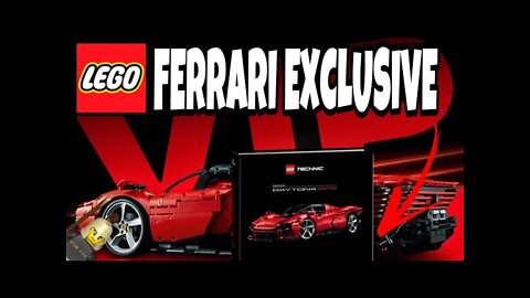 LEGO Ferrari Daytona SP3 Exclusive Club Book