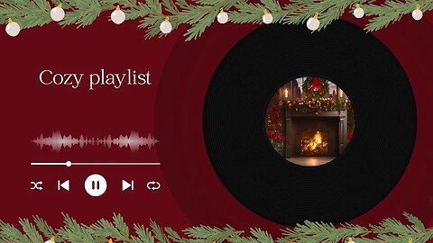 Christmas Instrumental Music and Cozy Fireplace Ambience 🎄🔥 Relaxing Christmas Ambience