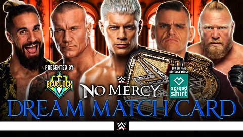 WWE No Mercy 2024 - Dream Match Card [v3]