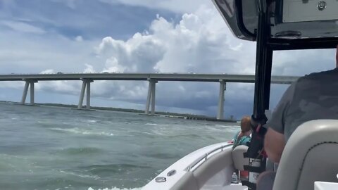 Sanibel Island 7/16/2022 Weather turns bad #sanibel #boating #storms