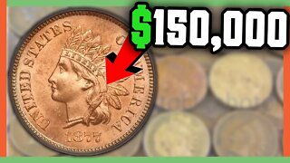 $150,000 RARE PENNY!! INDIAN HEAD PENNIES WORTH MONEY!!