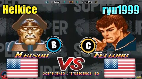 Super Street Fighter II Turbo: New Legacy (Helkice Vs. ryu1999) [U.S.A. Vs. U.S.A.]