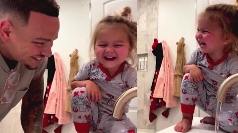 Kane Brown Shares Adorable Video Clip Pranking HIs Daughter
