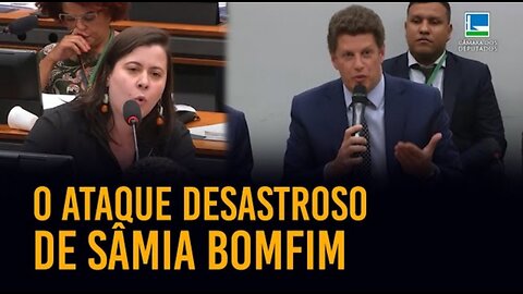 O ataque desastroso de Sâmia Bomfim - By Marcelo Pontes - Verdade Política