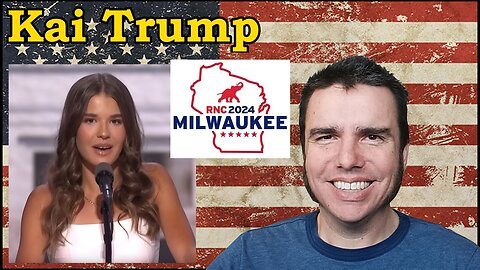 RNC 2024 - Kai Trump Speech Reaction #trump #rnc #election