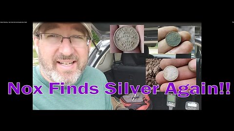 Metal Detecting - Nox Finds Silver and Sauders Bros Token