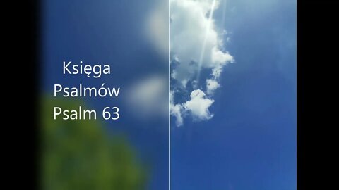 Księga Psalmów - Psalm 63