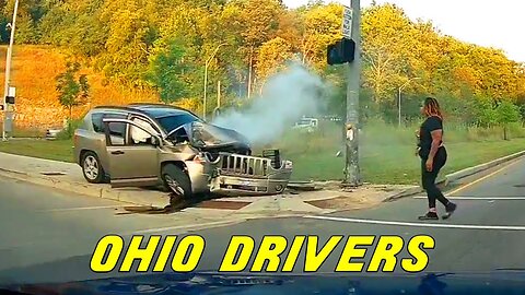 BEST OF OHIO DRIVERS 2023 | 20 Minutes of Road Rage, Accidents, Convenient Cop & More