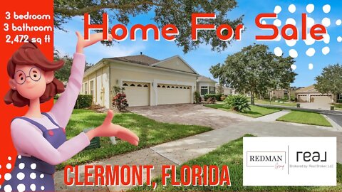 For Sale 2936 Highland View Cir Clermont FL | Oliver Thorpe | Redman Group | 352-242-7711