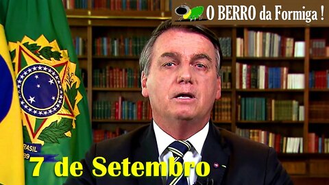 Bolsonaro faz pronunciamento em rede nacional - 7 de Setembro