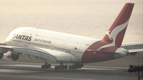 Plane Spotting at Hong Kong Airport: A350, A380, B777, B787 etc.