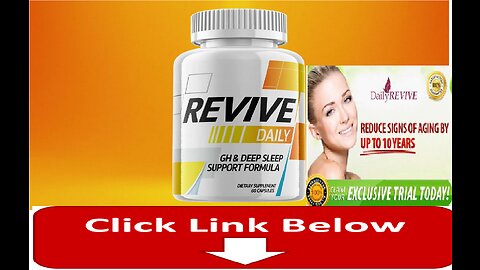 Revive Daily - One Single Supplement that Renews All You Body