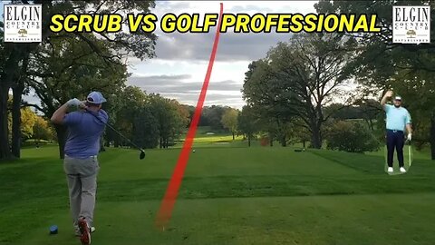 Scrub vs golf professional | Will home course advantage matter?