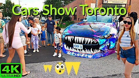 【4K】Cars Show 🚗 Toronto Canada 🇨🇦 ⬇️⬇️⬇️