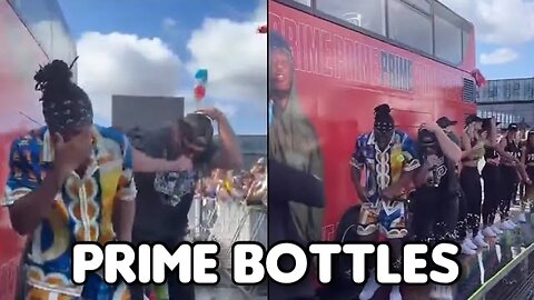 Shocking Incident: KSI & Logan Paul Targeted with Prime Bottles at Fan Meet-up