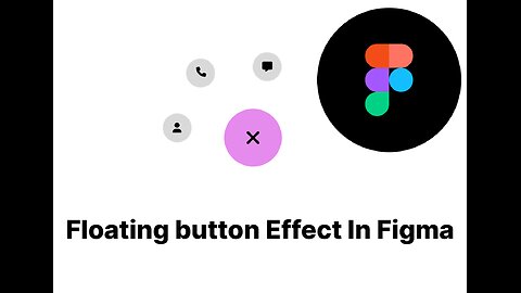 How To Create floating button Effect In Figma