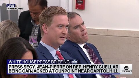 Fox News' Peter Doocy Battles KJP After She Argues Republicans Are To Blame For Rising Crime