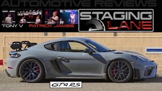 STAGING LANE - 718 CAYMAN GT4 RS - A shocking development from Porsche!