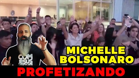 MICHELLE BOLSONARO PROFETIZANDO || RIKO ROCHA