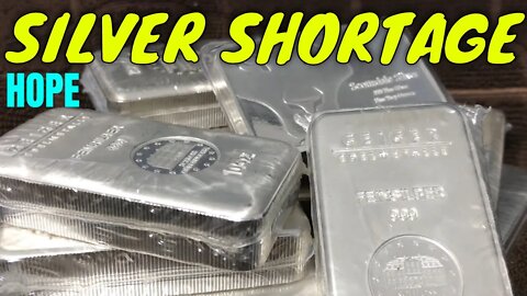 Hope In The Coming Silver Shortage