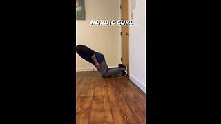 NordStick: Nordic Hamstring Curls At Home With a Door