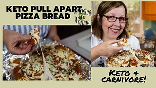 Keto Pizza Bread Recipe | using Egg White Bread PSMF| Carnivore Pizza|