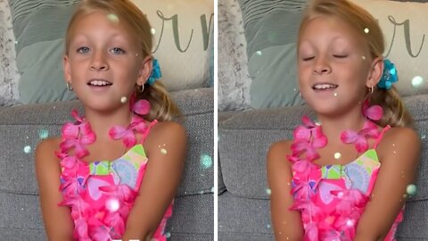 Little Girl Preciously Sings "Count On Me" By Bruno Mars