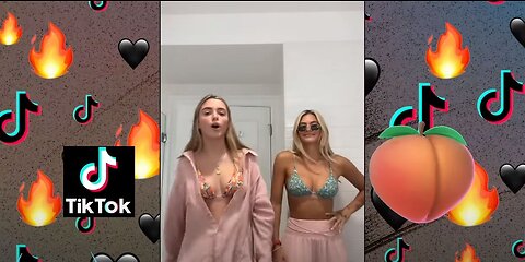 DANCE TREND TIKTOK CUTE GIRLS 🍑