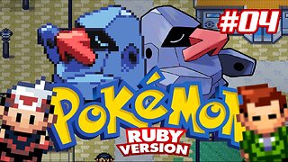 Pokémon Ruby #04 - Primeira Líder do Ginásio, Roxanne.