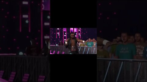 WWE 2k22 Isaiah Swerve Scott Entrance #shorts