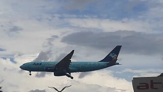 Airbus A330 PR-AIU na aproximação final antes de pousar em Manaus vindo de Campinas